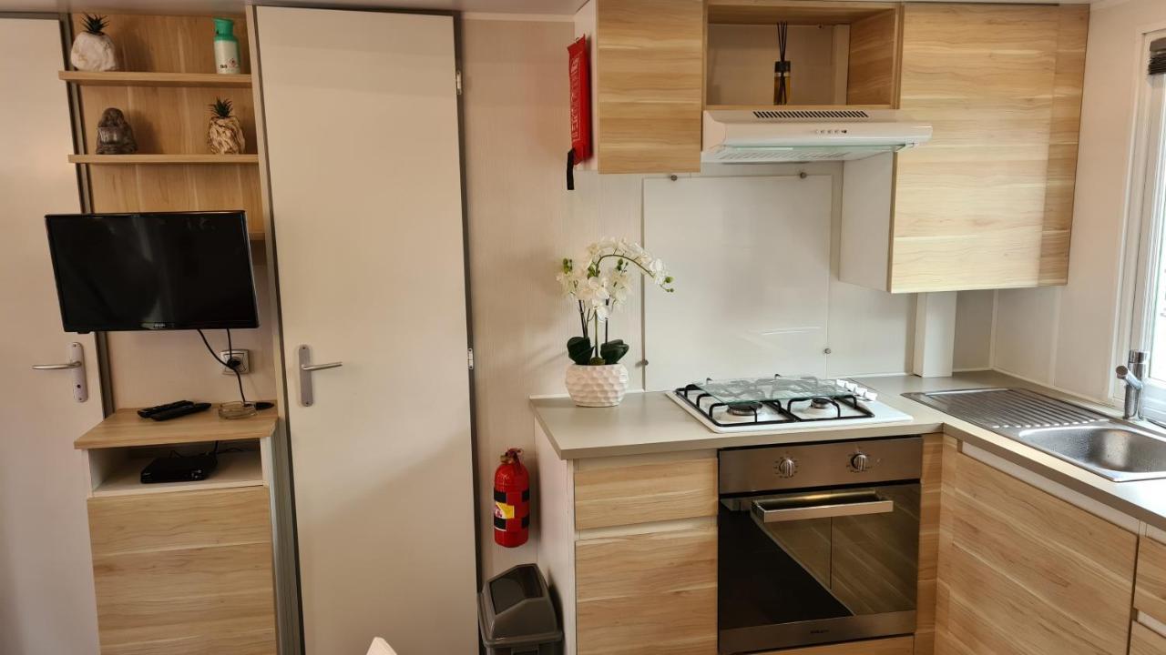 سان جان دي مونت Mobil Home La Licorne Camping Nous Dormant المظهر الخارجي الصورة